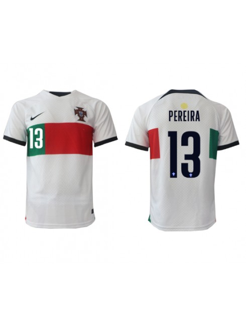 Portugal Danilo Pereira #13 Replika Borta Kläder VM 2022 Kortärmad